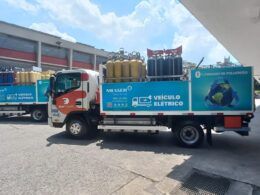 Empresa do setor químico terá o primeiro caminhão elétrico para transporte de cilindros do país