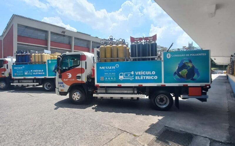 Empresa do setor químico terá o primeiro caminhão elétrico para transporte de cilindros do país