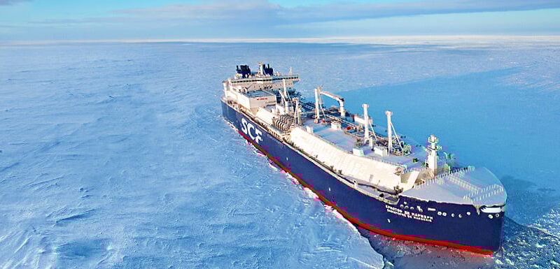 Rússia intensifica transporte marítimo de óleo e gás pelo Ártico para a China