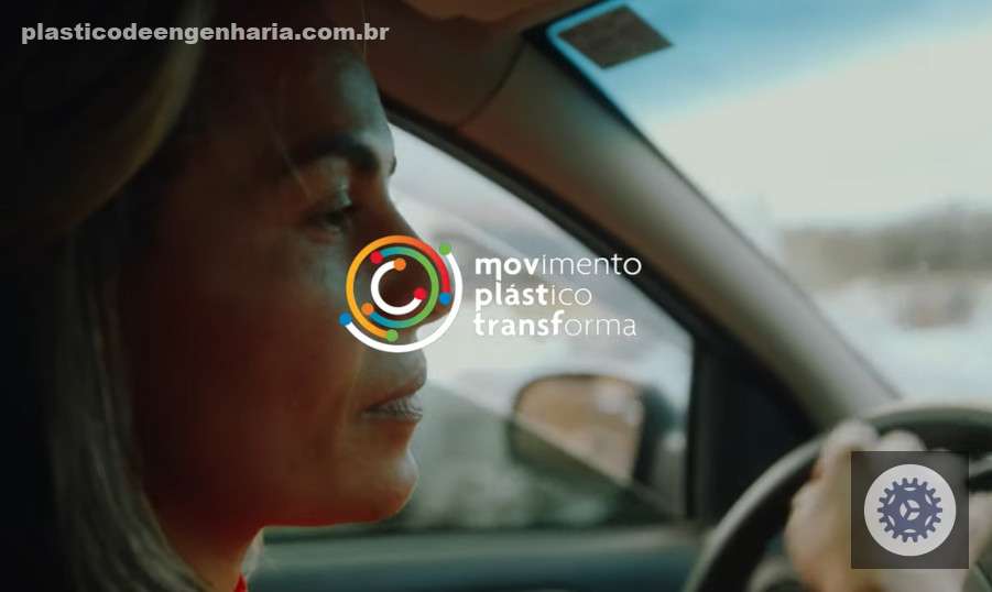 Na imagem aparece uma imagem de uma mulher que faz parte da websérie sobre o impacto positivo do plástico