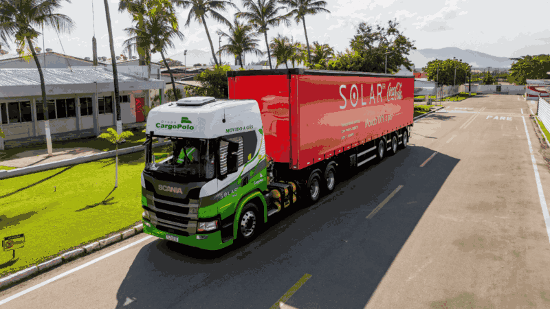 solar coca cola avanca na sustentabilidade ao integrar caminhao 100 a