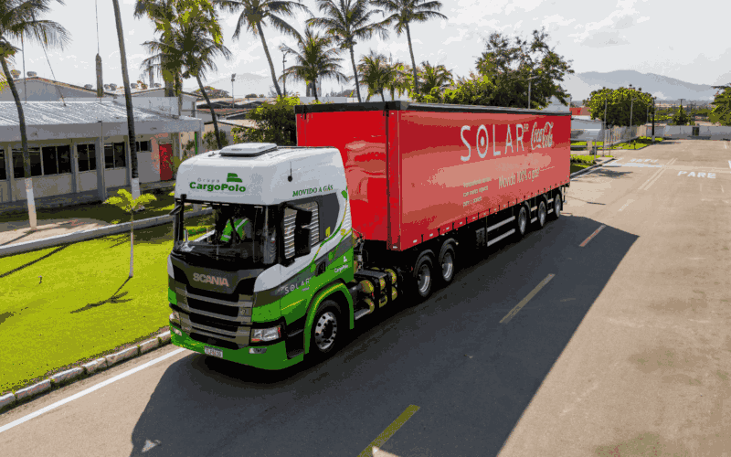 solar coca cola avanca na sustentabilidade ao integrar caminhao 100 a