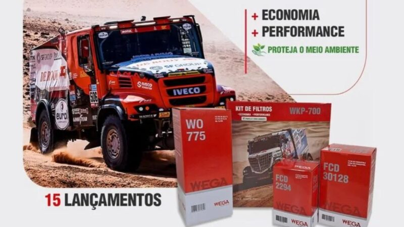 Wega Motors lança nova linha kit de filtros para linha pesada no setor de reposição automotiva