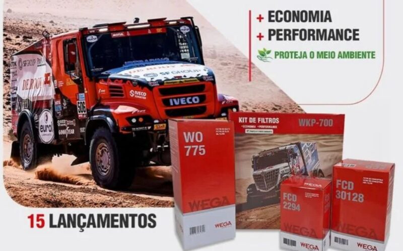 Wega Motors lança nova linha kit de filtros para linha pesada no setor de reposição automotiva