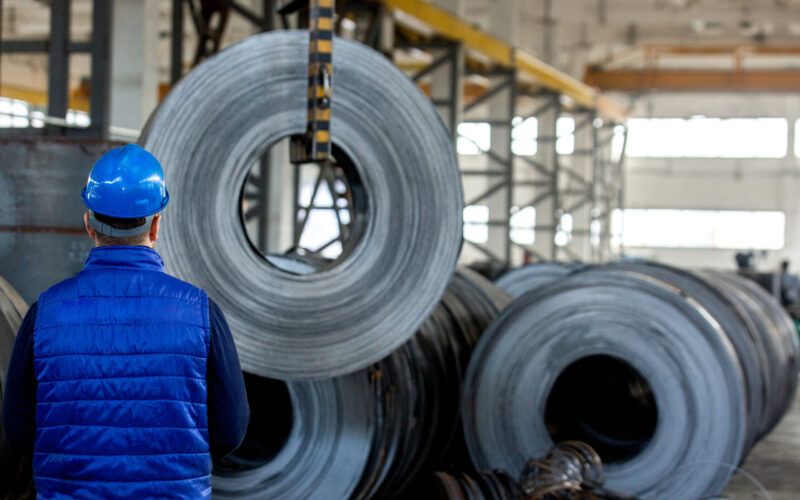 worker in blue construction helmet scaled